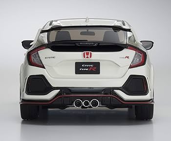 Amazon | samurai 1/18 ホンダ シビック タイプ R ホワイト 完成